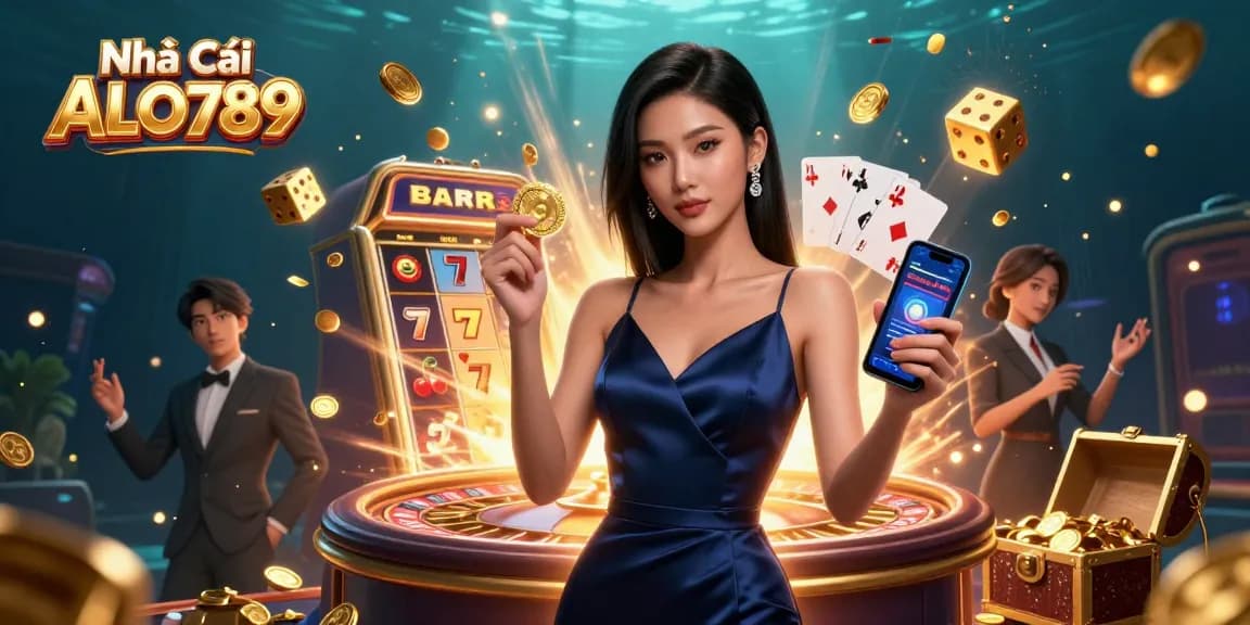 Engage with action at Nhà Cái ALO789 featuring live casino games and vibrant gaming visuals.