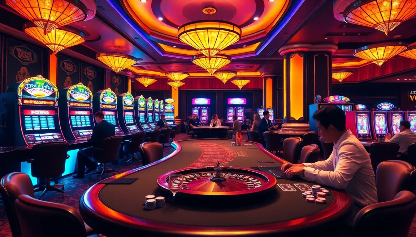 Experience the excitement of the 789 club with vibrant casino tables and thrilling gameplay.
