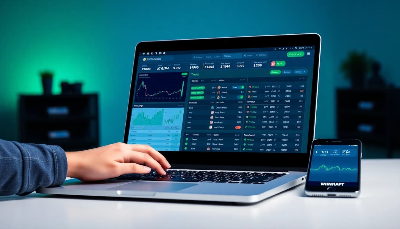 Engaging betting experience on winvn88.live with sleek interface and vibrant display.