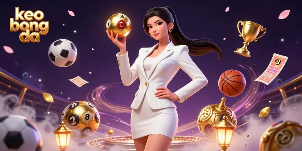 Experience keo bong da sports betting with dynamic elements and vibrant casino graphics.