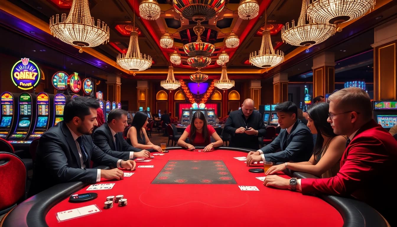 Experience high-stakes action at https://u8888.bio/ with immersive poker gameplay and vibrant casino ambiance.