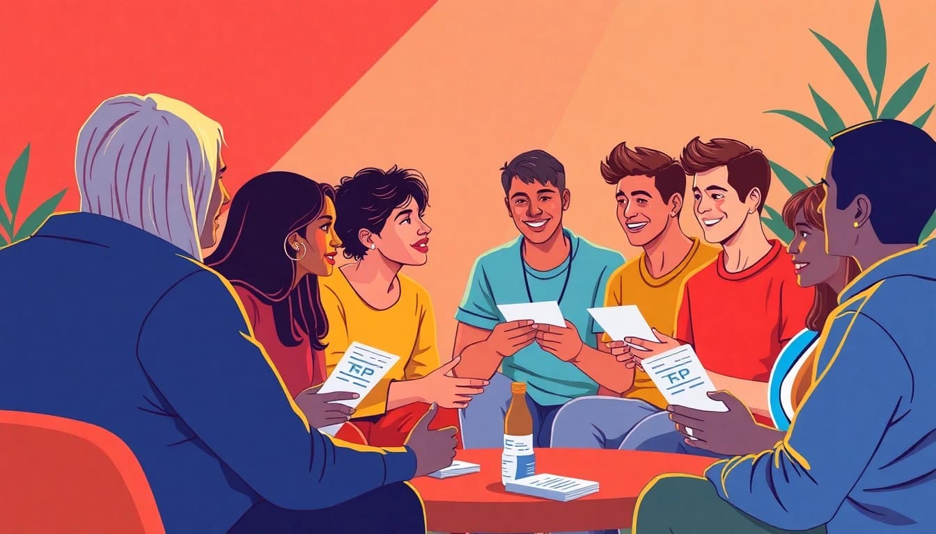 Engaging discussion on HIV prevention at https://talkprep.org/ showcasing support and awareness efforts.