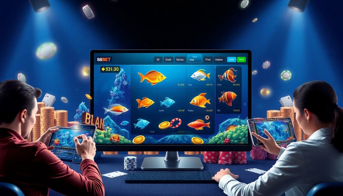 Enjoy the thrill of bắn cá 88BET with vibrant action graphics and exciting gameplay.