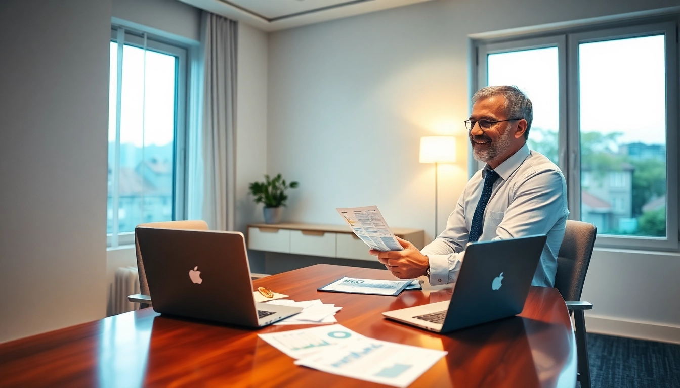 Consultazione del cliente sulla Legge 3 del 2012 in un ambiente professionale d'ufficio.