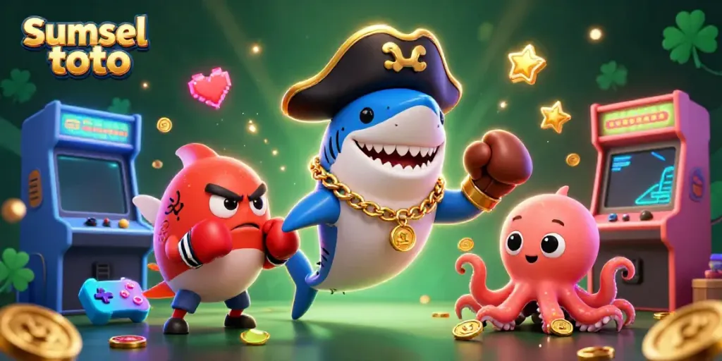 Experience sumsel toto excitement with a vivid 3D cartoon casino adventure featuring playful characters.