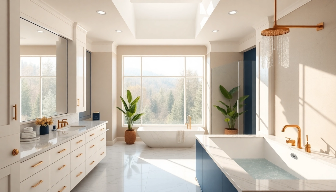 Transform your space with stylish Bathroom Remodeling featuring modern fixtures and serene colors.