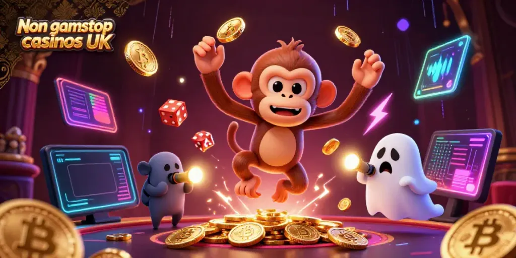 Experience Non gamstop casinos UK with thrilling gaming action in a rich 3D illustration.