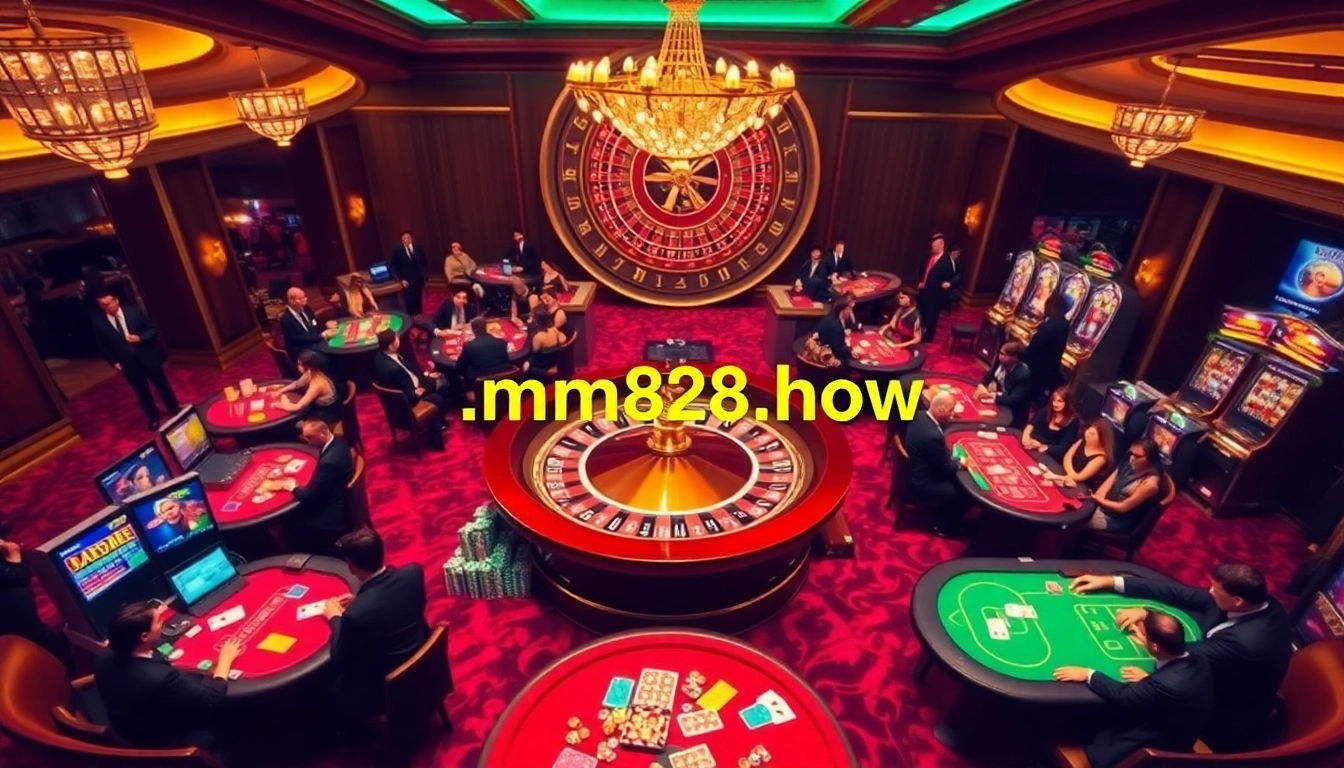 Experience the thrill of gambling at MM88 with engaging casino activities and exciting visuals.