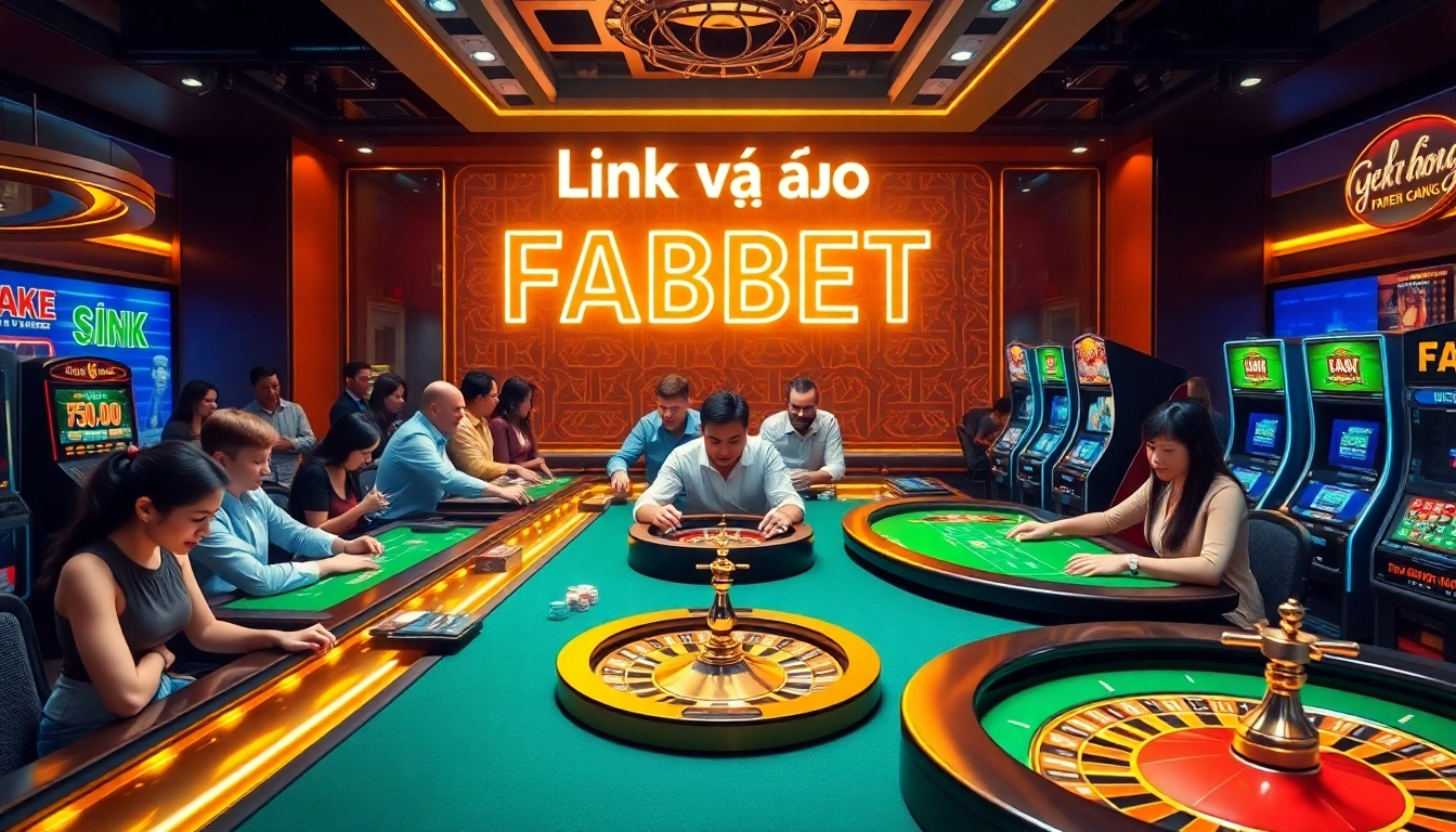 Engage with top-notch gameplay and strategy at Link vào FABET, featuring exciting casino tables and slot machines.