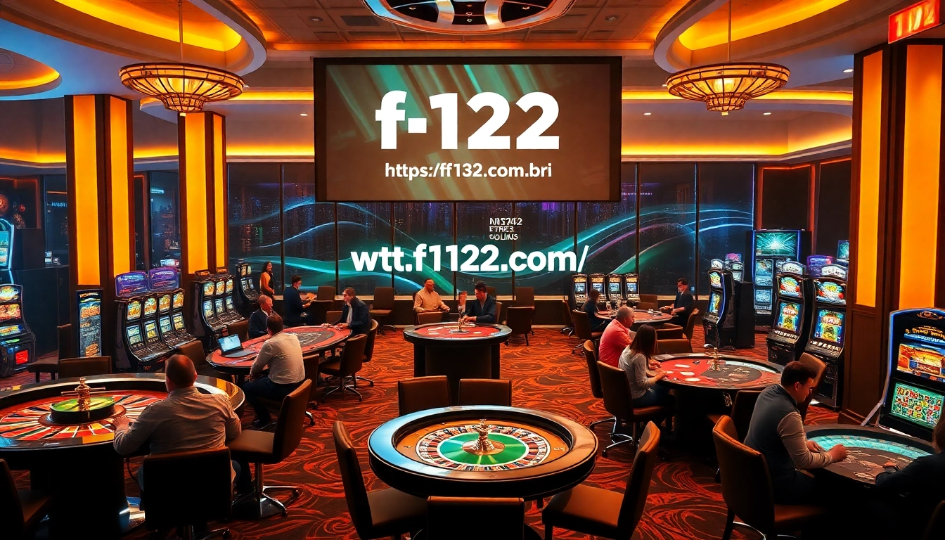 Experience the thrilling games on https://f122.com.br/ with vibrant casino visuals and energetic players.