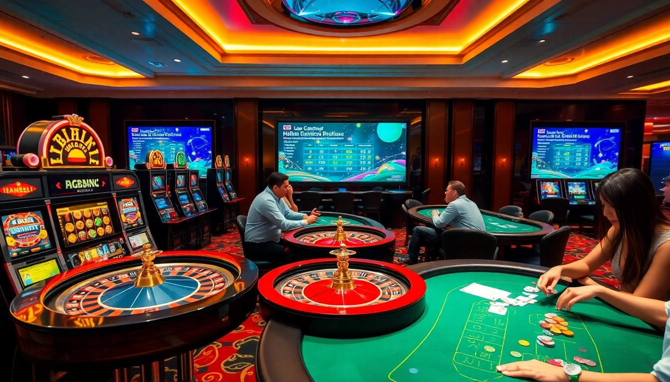 Experience the thrilling atmosphere of online gambling at https://rr88csn.com/ with vibrant casino visuals.