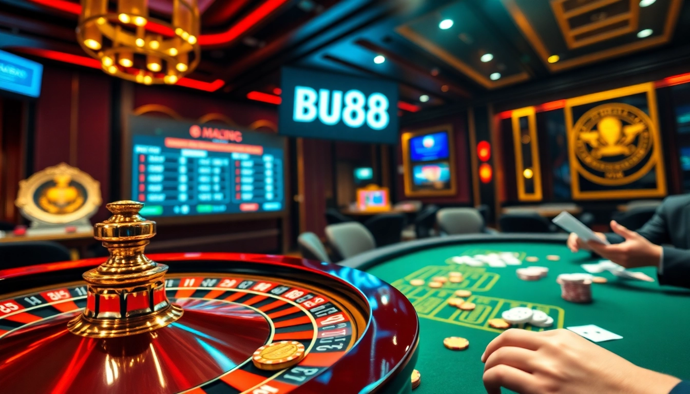 Engage in thrilling gameplay at BU88's exceptional gambling platform.