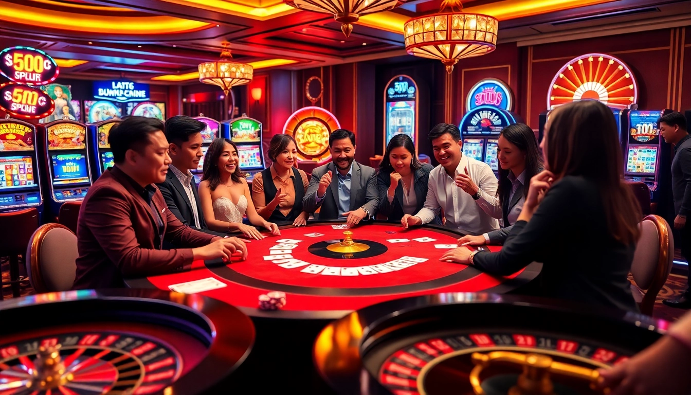 Engage in thrilling poker action at Hello88's elegant casino table, showcasing vibrant chips and cards.