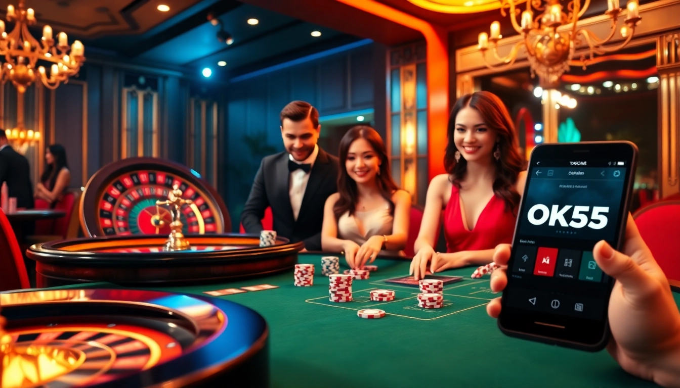 Experience thrilling gameplay at OK365 COM with a vibrant casino atmosphere.