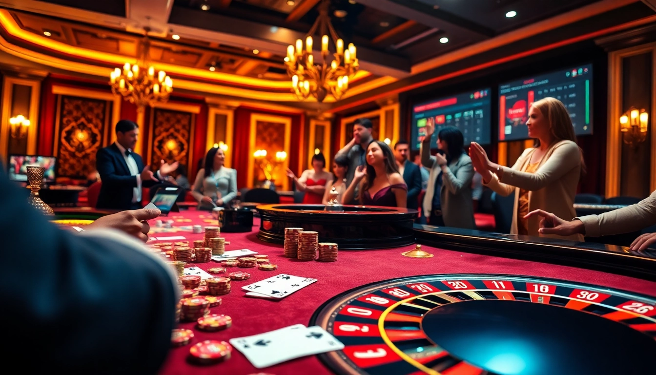 Experience the thrill of gambling at vsbet with an elegant casino table filled with chips and cards.