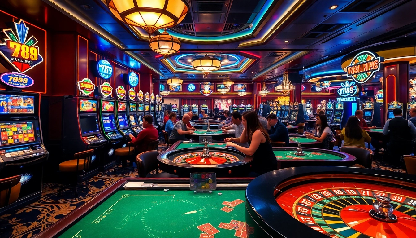 Experience thrilling gameplay at 789 club with vibrant slots and engaging card games.