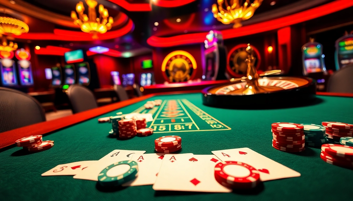 Experience the excitement of high-stakes gambling at https://lixi88.run/, featuring luxurious casino tables and vibrant games.