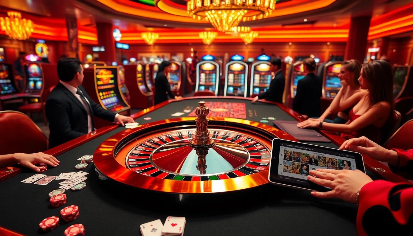 Exciting casino roulette action with vibrant colors and modern gambling elements at https://suncity.one/.