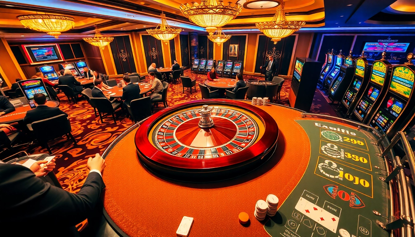 Engage with thrilling gambling experiences at https://mb66-th.com/ featuring luxurious casino scenes.