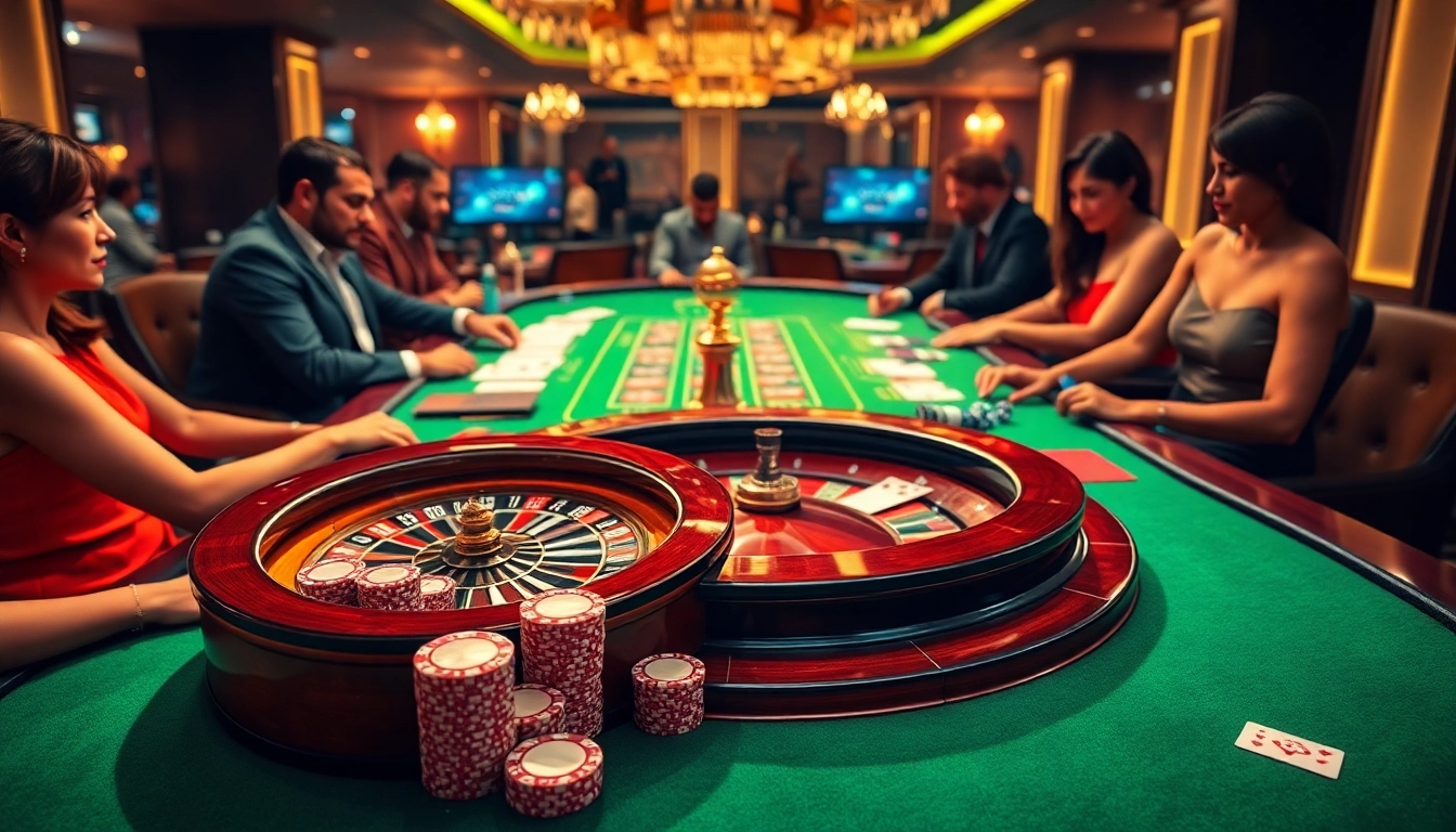 Experience the excitement of 388bet casino with vibrant gaming tables and thrilling action.