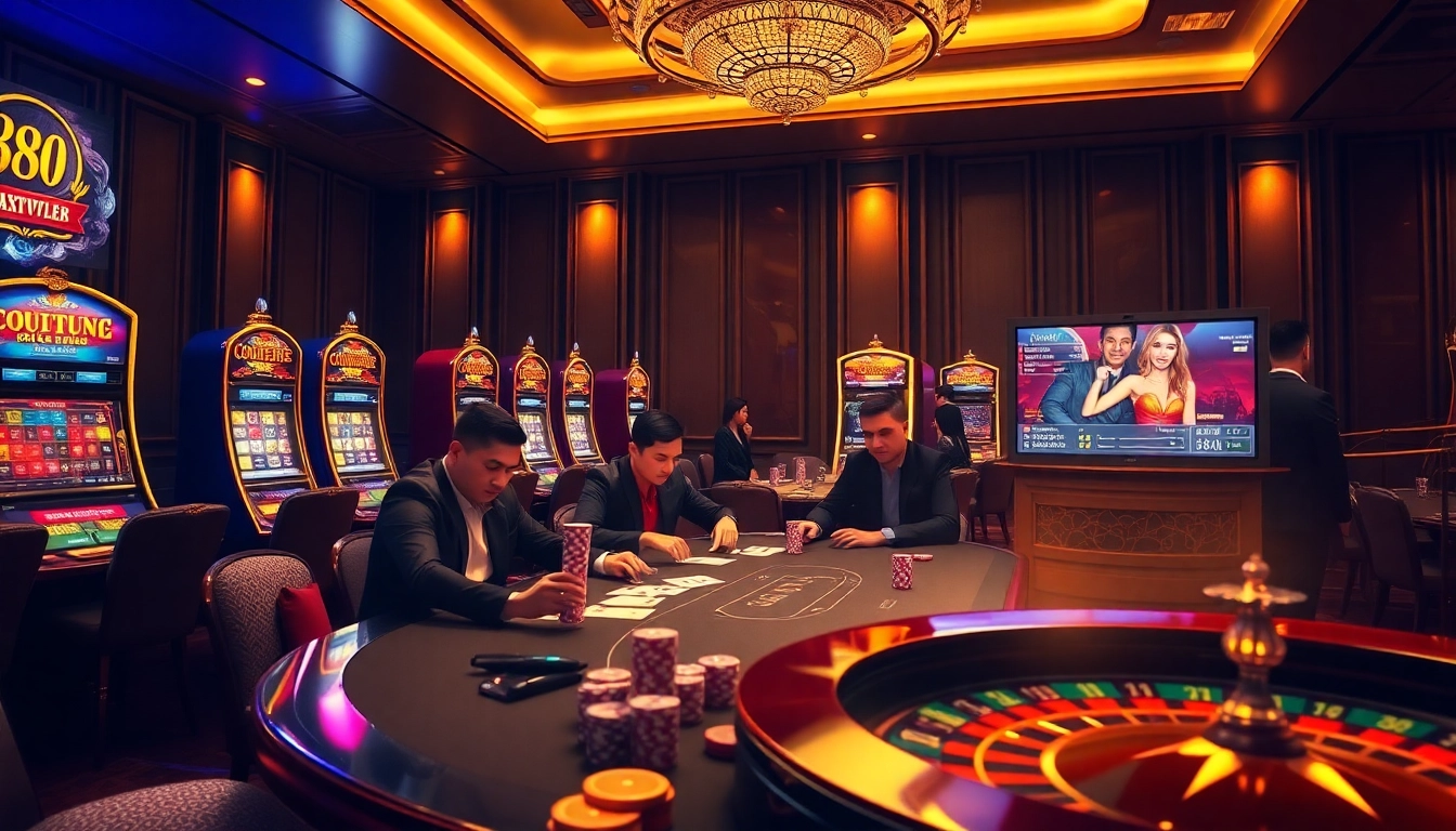 Engage in thrilling gameplay at u888.com featuring lively poker tables and vibrant slot machines.