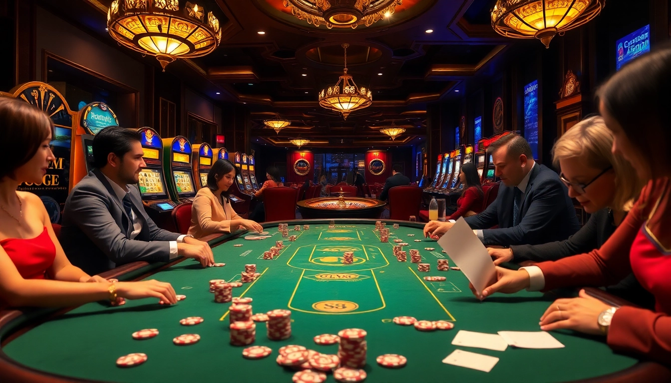 Experience the thrill of the S 8 themed poker table in a luxurious casino setting with glamorous details.
