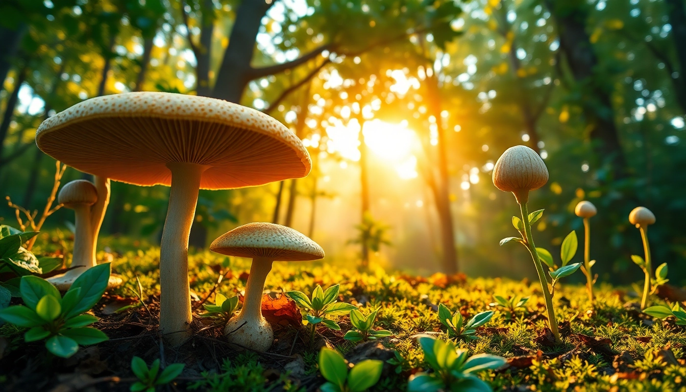 Learn how to get dmt naturally with plants in a serene forest setting.