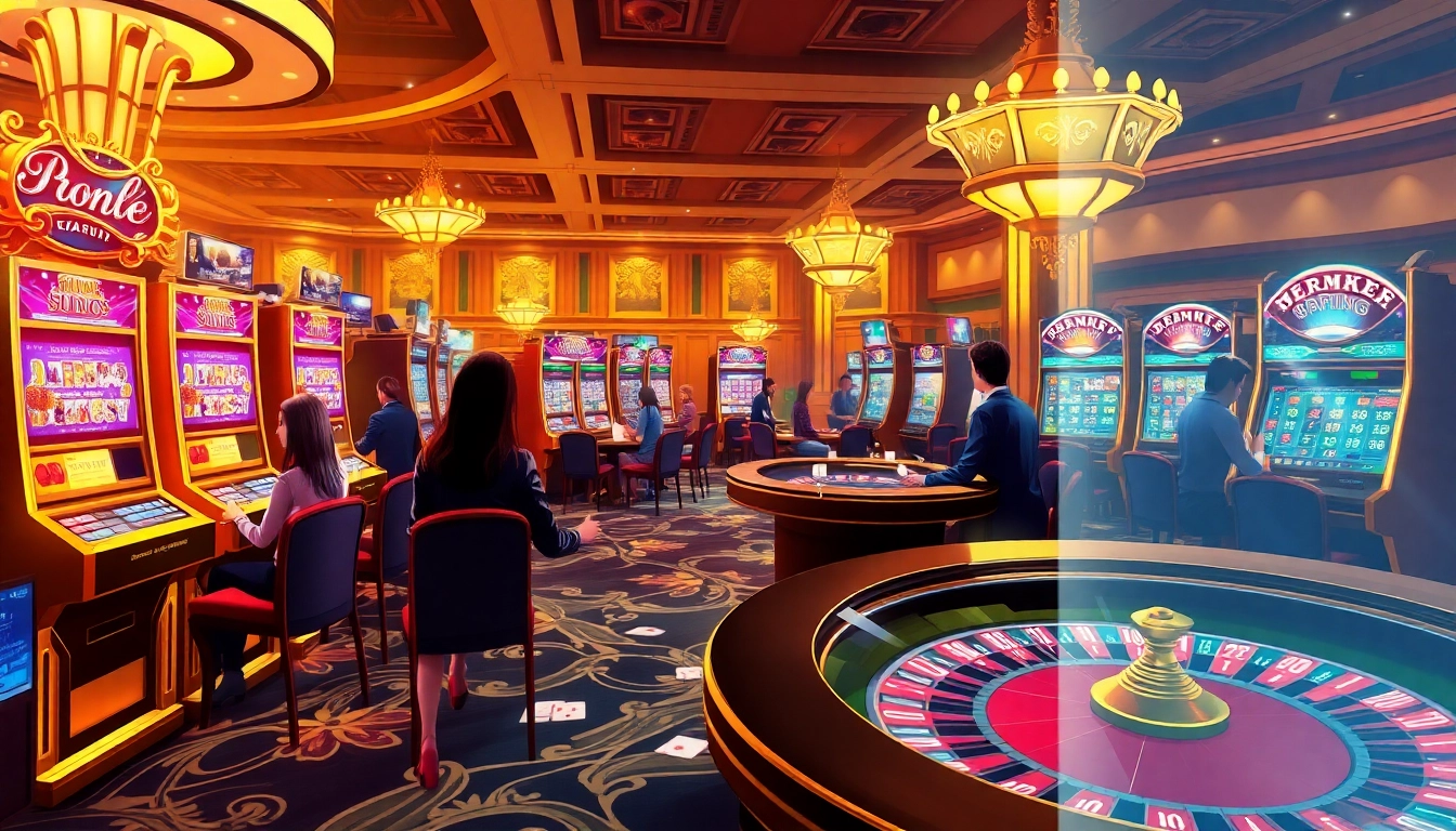Exciting gameplay at https://zk88.club/ with vibrant slot machines and poker games.