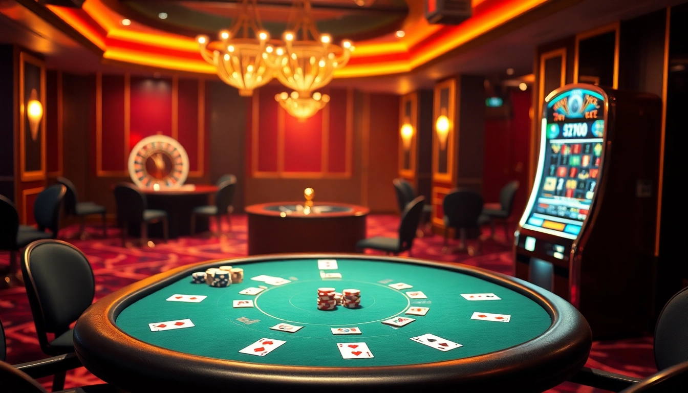 Gamble smartly at https://f1682.email/ with a vibrant poker table scene featuring luxury chips.