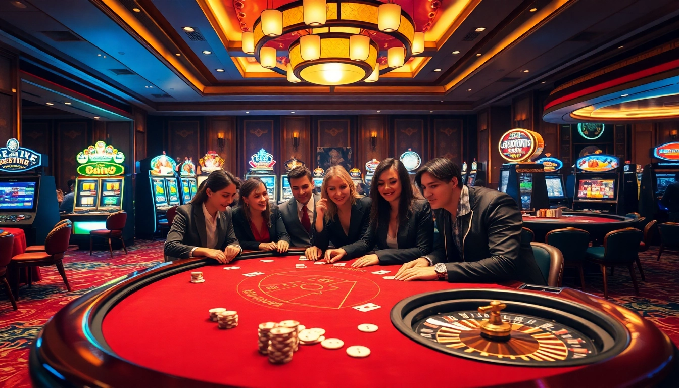 Players enjoying a thrilling game at the CN3789 online casino table, capturing excitement and engagement.